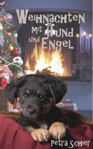 Weihnachten mit Hund und Engel